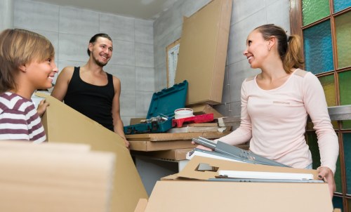 Local man with a van helping with a residential move in Kingston