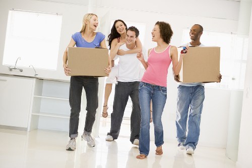 Furniture removal team handling bulky household items in Kingston