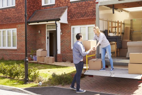 Commercial removals van service in Kingston for office relocation