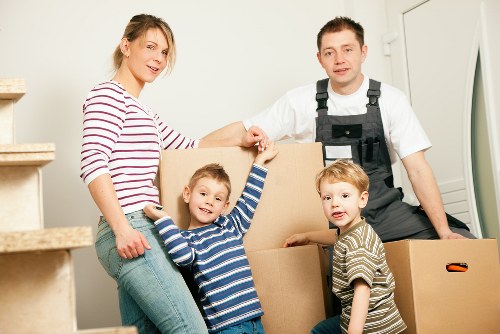 Movers handling a flat or family home relocation in Kingston