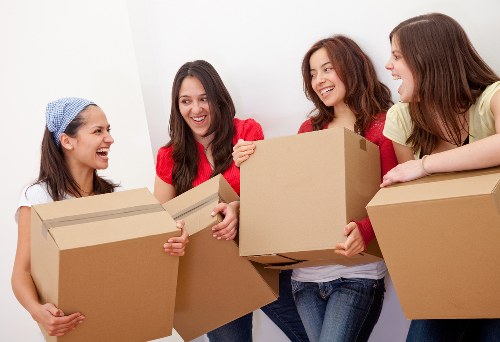 Removals team handling a Kingston house move with care