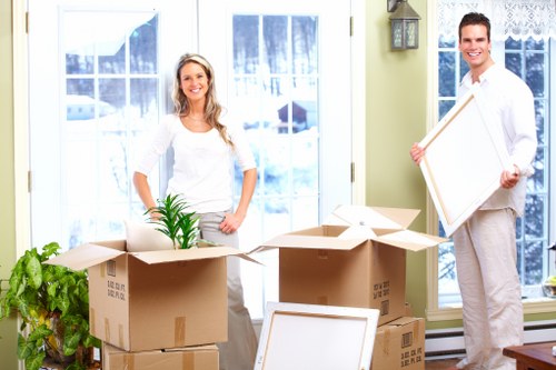 Customer booking a man and van service with quoted details